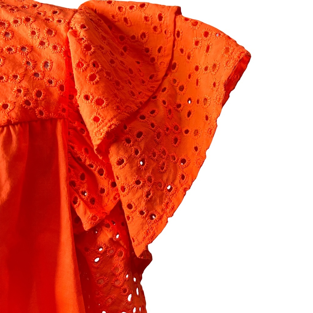 #A033 A New Day Orange Blouse - Size XXL - Picture 6 of 12